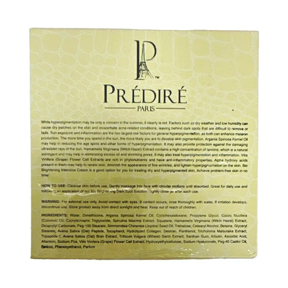 SEALED NEW! Prédiré Paris Bio Brightening Cream Complex Dark Spots MSRP: $950